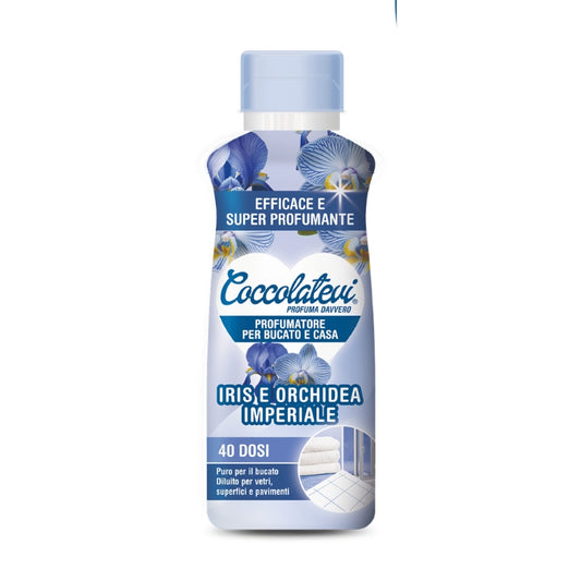 COCCOLATEVI PROFUMATORE PER BUCATO E CASA 250ML 40 DOSI IRIS E ORCHIDEA IMPERIALE