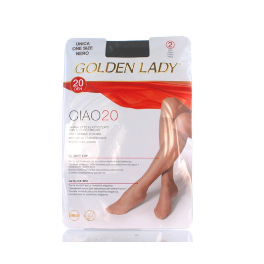 GOLDEN LADY GAMBALETTO CIAO 20 TG. UNICA 2 PAIA NERO