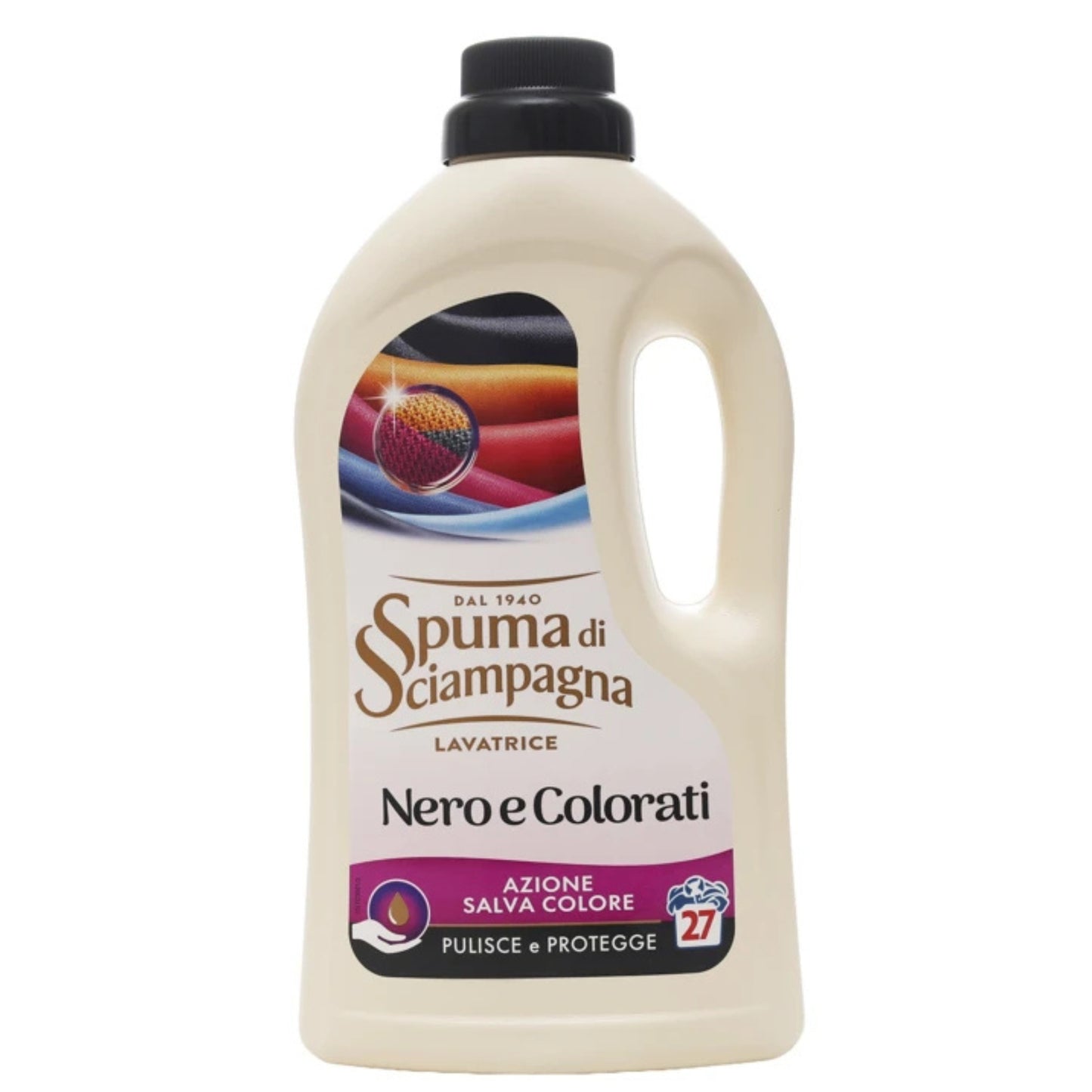 SPUMA DI SCIAMPAGNA LAVATRICE LIQUIDO 1,215L 27LAV. NERO E COLORATI