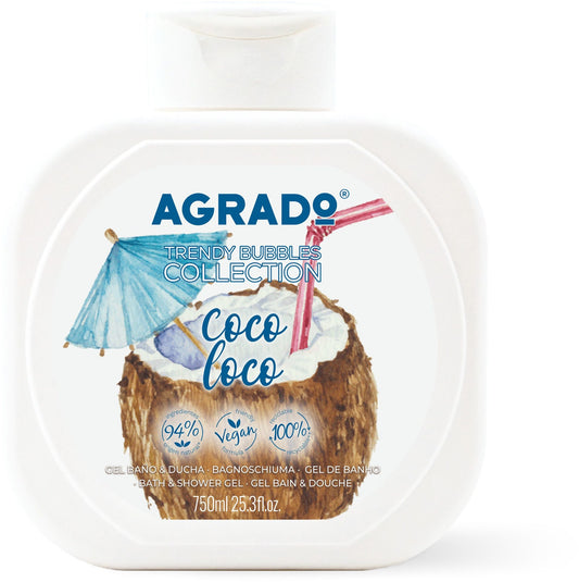 AGRADO BAGNOSCHIUMA GEL 750ML COCO LOCO