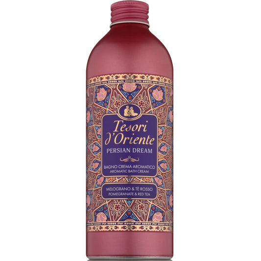 TESORI D'ORIENTE BAGNO CREMA 500ML PERSIAN DREAM MELOGRANO E TE' ROSSO