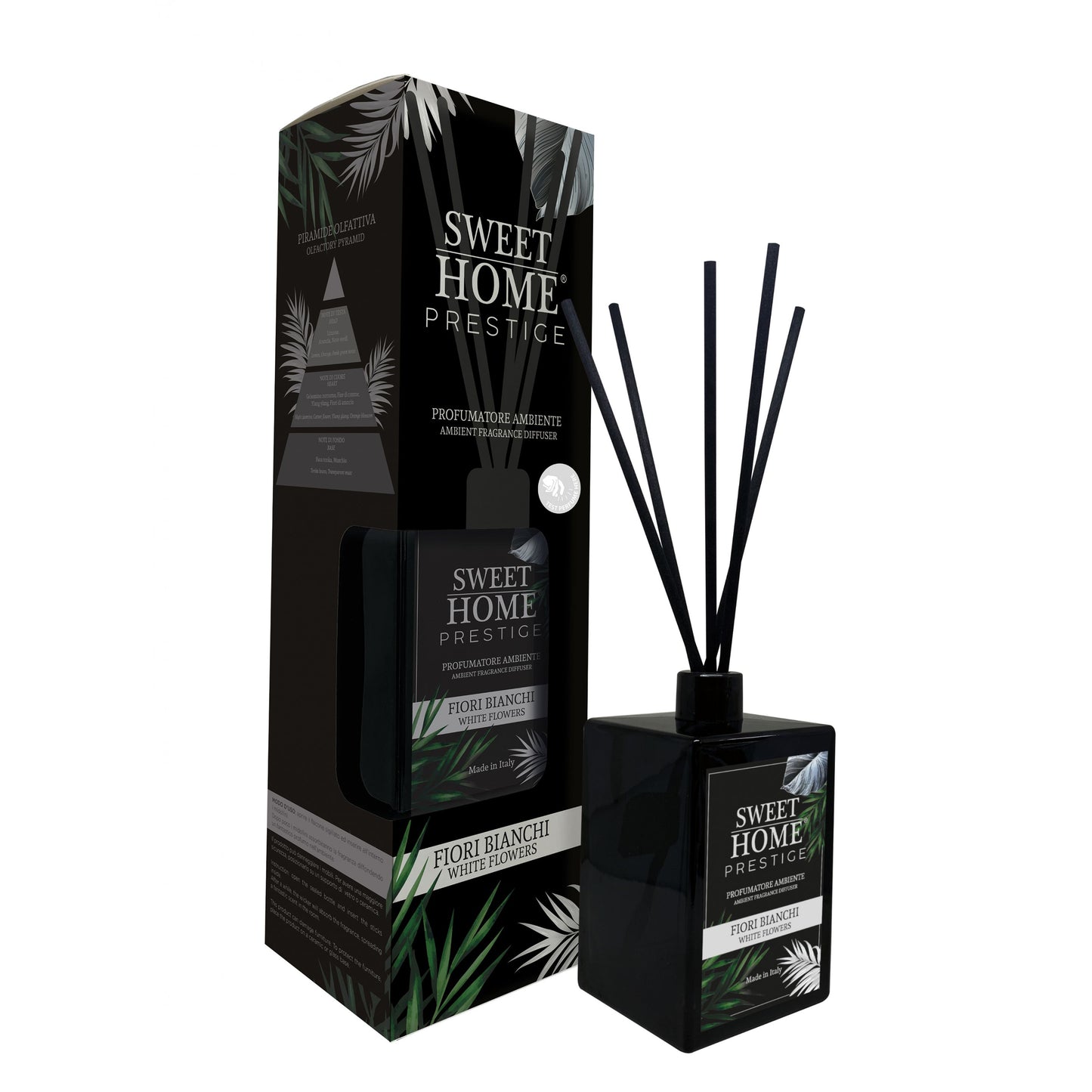 SWEET HOME PRESTIGE PROFUMATORE AMBIENTE 500ML FIORI BIANCHI