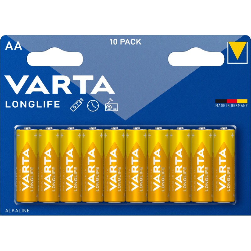 VARTA LONGLIFE STILO AA LR6 10PZ