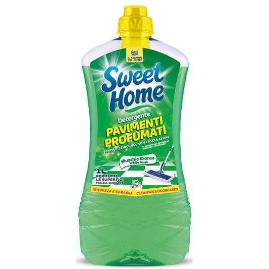 SWEET HOME DETERGENTE PAVIMENTI PROFUMATI 1L MUSCHIO BIANCO