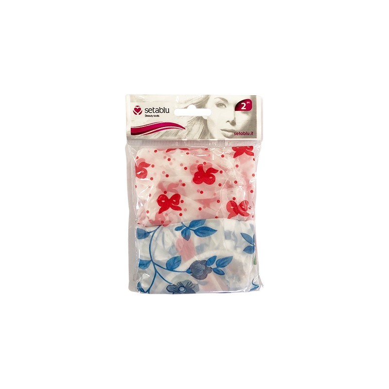 SETABLU CUFFIA DOCCIA 2PZ COLORI VARI