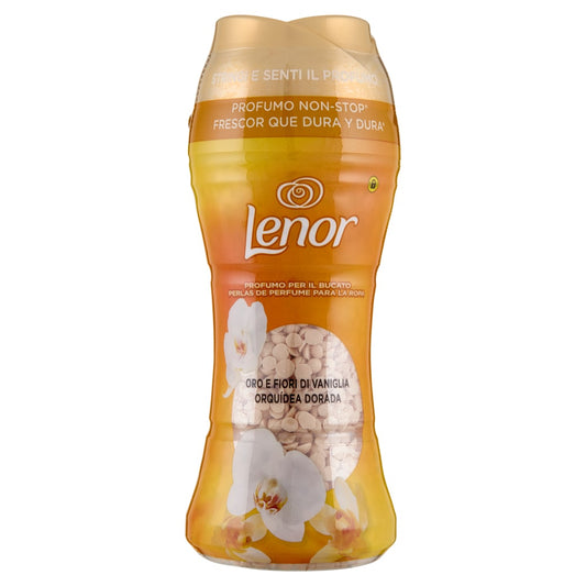 LENOR PROFUMO BUCATO PERLE 195G ORO E FIORI DI VANIGLIA