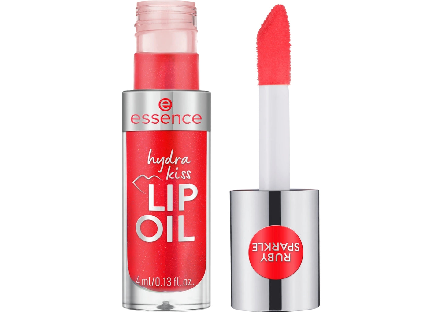 ESSENCE HYDRA KISS LIP OIL OLIO LABBRA 4ML 12 RUBY SPARKLE