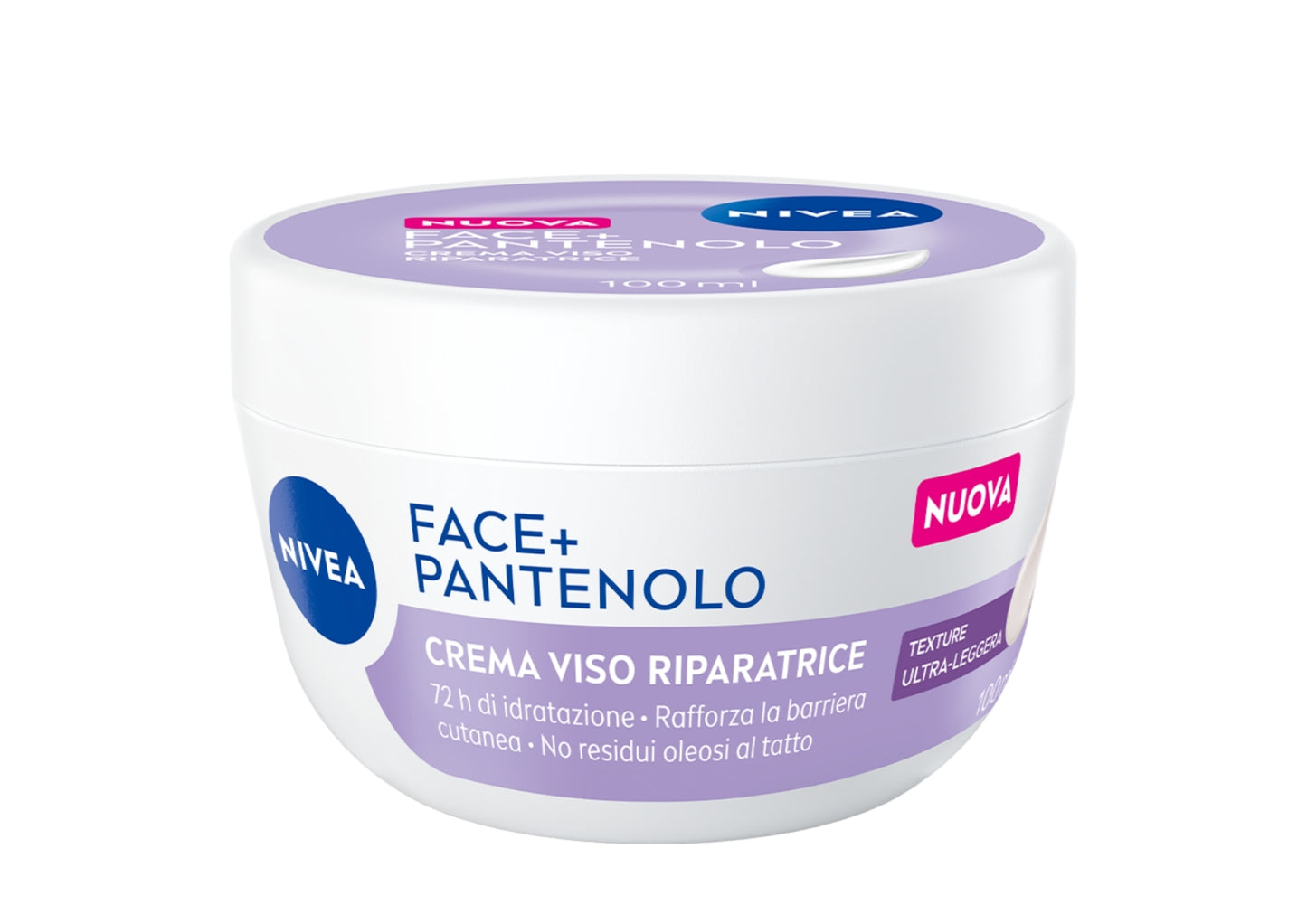 NIVEA FACE+ PANTENOLO CREMA GEL VISO RIPARATRICE 100ML 72H DI IDRATAZIONE