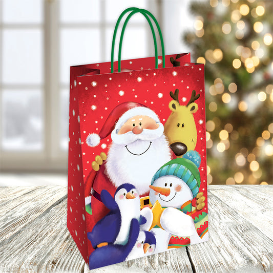SHOPPER CARTA MERRY XMAS 45X15X49