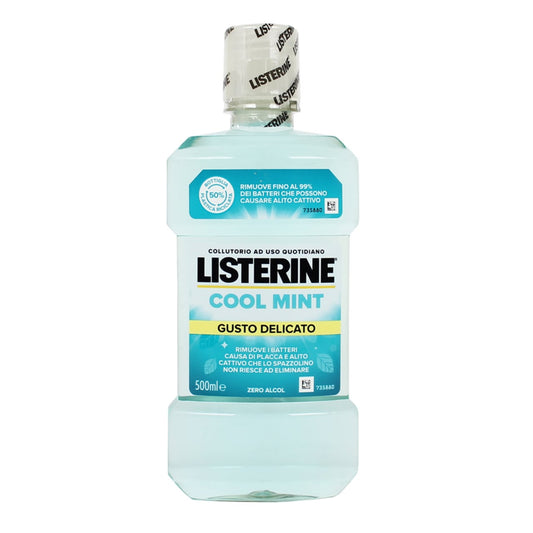 LISTERINE COLLUTTORIO 500ML COOL MINT GUSTO DELICATO