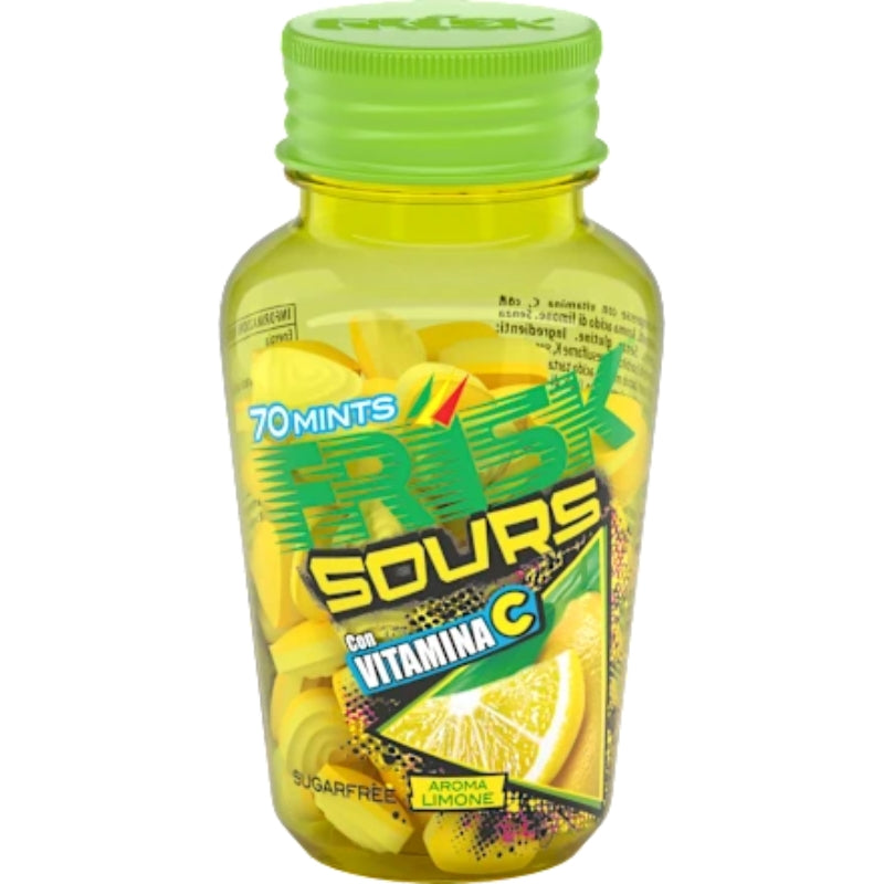FRISK SOURS VITAMINA C 49G 70 MINTS LIMONE