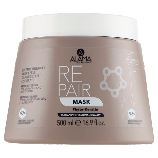 ALAMA PROFESSIONAL REPAIR MASK 500ML RISTRUTTURANTE PER CAPELLI DANNEGGIATI E SFIBRATI
