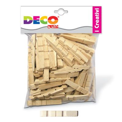 CWR DECO 100 MEZZE MOLLETTE IN LEGNO 72 mm