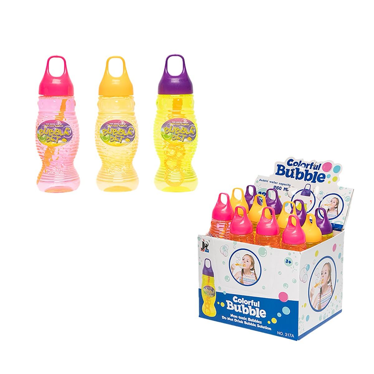 PARTENOPE BOLLE DI SAPONE 260ML ASSORTITE