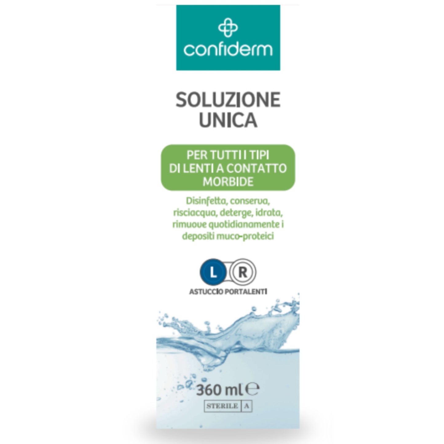 CONFIDERM SOLUZIONE UNICA 360ML
