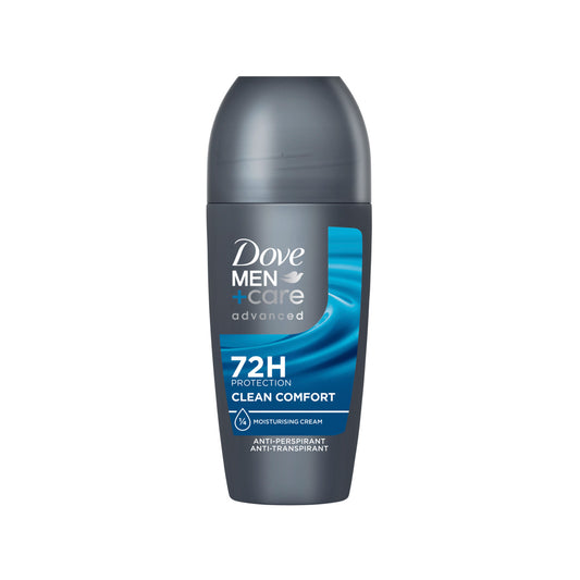 DOVE MEN+CARE ADVANCED DEO ROLL-ON 50ML CLEAN COMFORT 72H