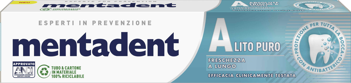 MENTADENT DENTIFRICIO 75ML ALITO PURO