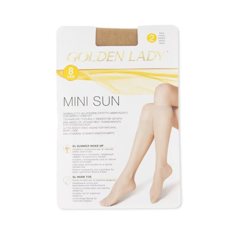 GOLDEN LADY GAMBALETTO MINI SUN 8DEN GOBI 2 PAIA