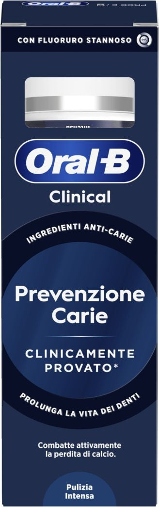 ORAL-B DENTIFRICIO 75ML CLINICAL PREVENZIONE CARIE PULIZIA INTENSA