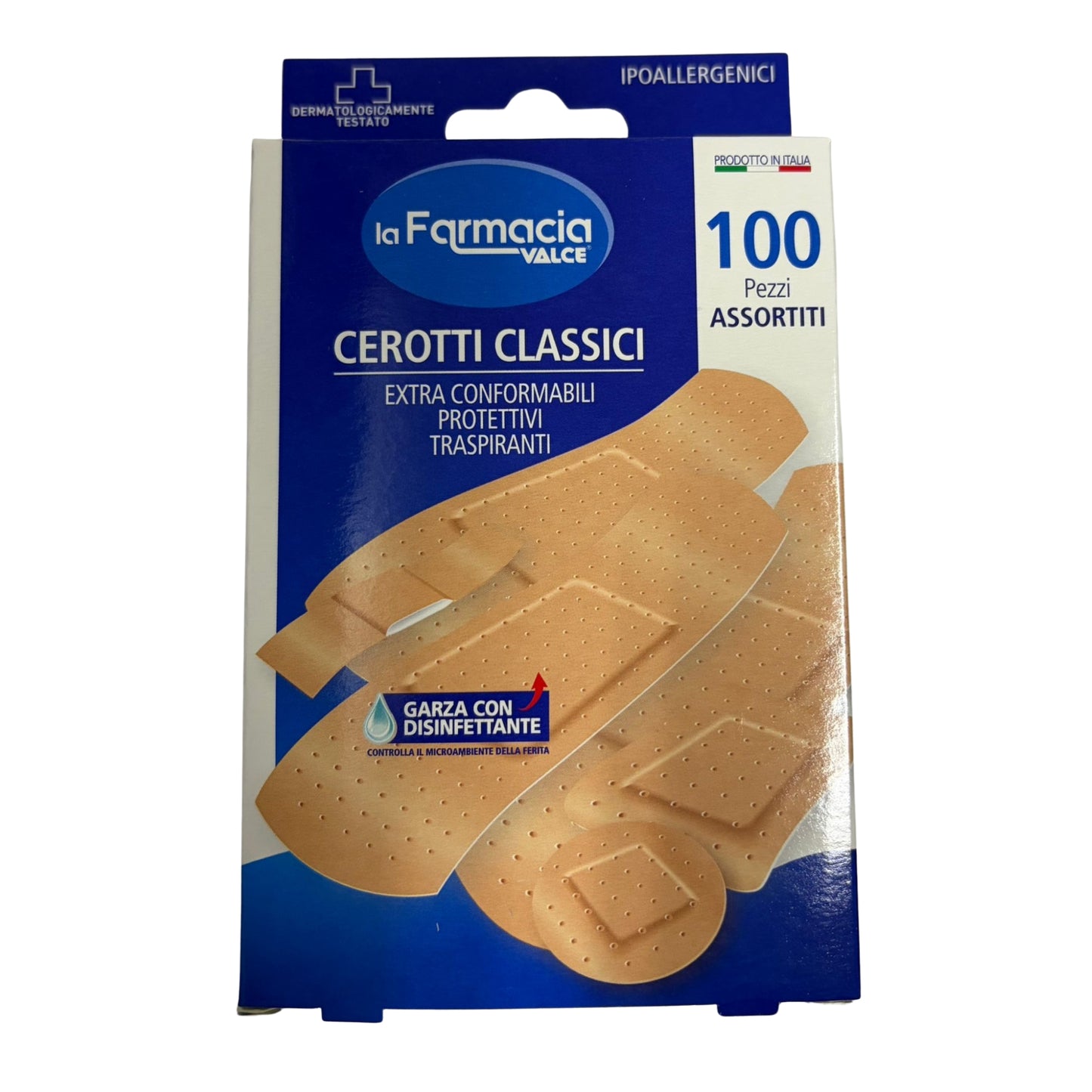 LA FARMACIA VALCE CEROTTI CLASSICI 100PZ 6 FORMATI ASSORTITI