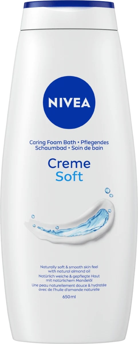 NIVEA BAGNODOCCIA 650ML CREME SOFT