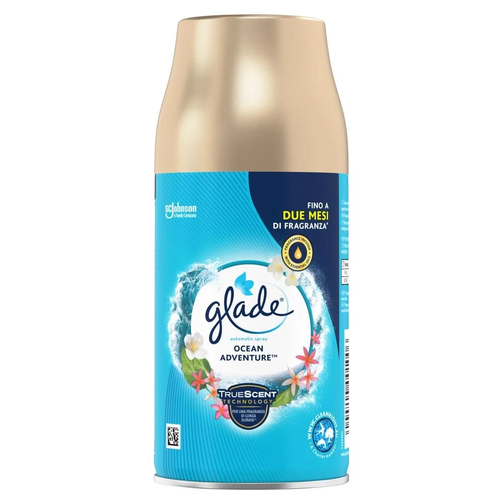 GLADE AUTOMATIC SPRAY RICARICA 269ML OCEAN ADVENTURE