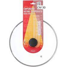 GNALI COPERCHIO VETRO TEMPERATO CM.30