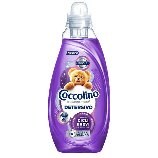 COCCOLINO WONDER WASH DETERSIVO 1,480L 37 LAVAGGI ULTRA BIANCO