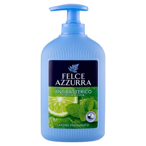 FELCE AZZURRA SAPONE LIQUIDO 300ML ANTIBATTERICO MENTA E LIME