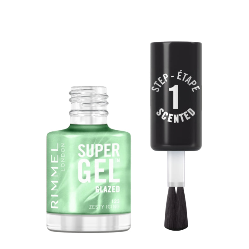 RIMMEL SMALTO SUPER GEL GLAZED 123 ZESTY ICING