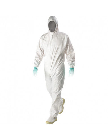 AJSIA TUTA DA LAVORO MONOUSO 40G/M2 BIANCO TG. XL