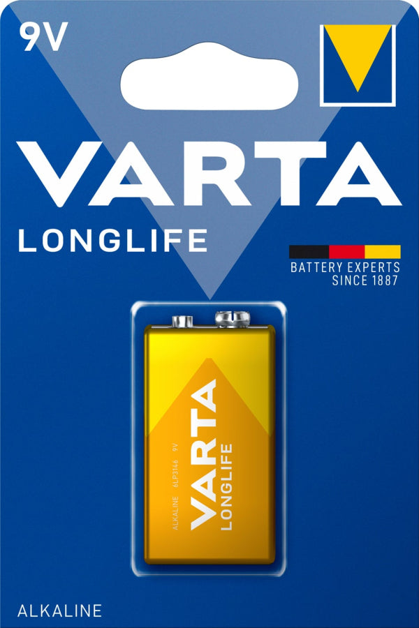 VARTA LONGLIFE TRANSISTOR 9V 1PZ