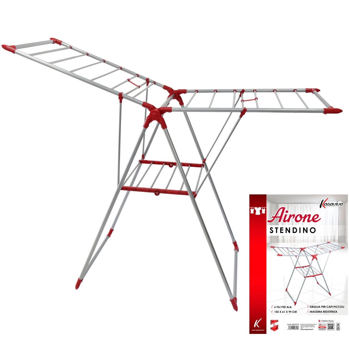 KASAVIVA STENDINO AIRONE CM.155X61X99