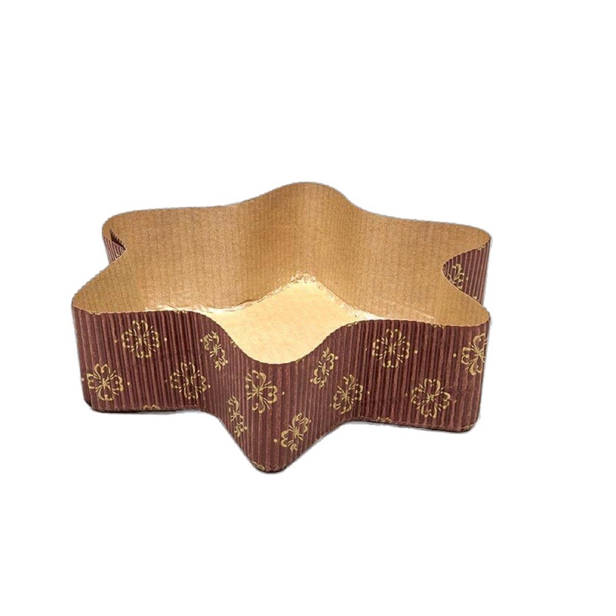 KASAVIVA NATALE STAMPO DOLCI/PANETTONE FORMA STELLA IN CARTA 500G