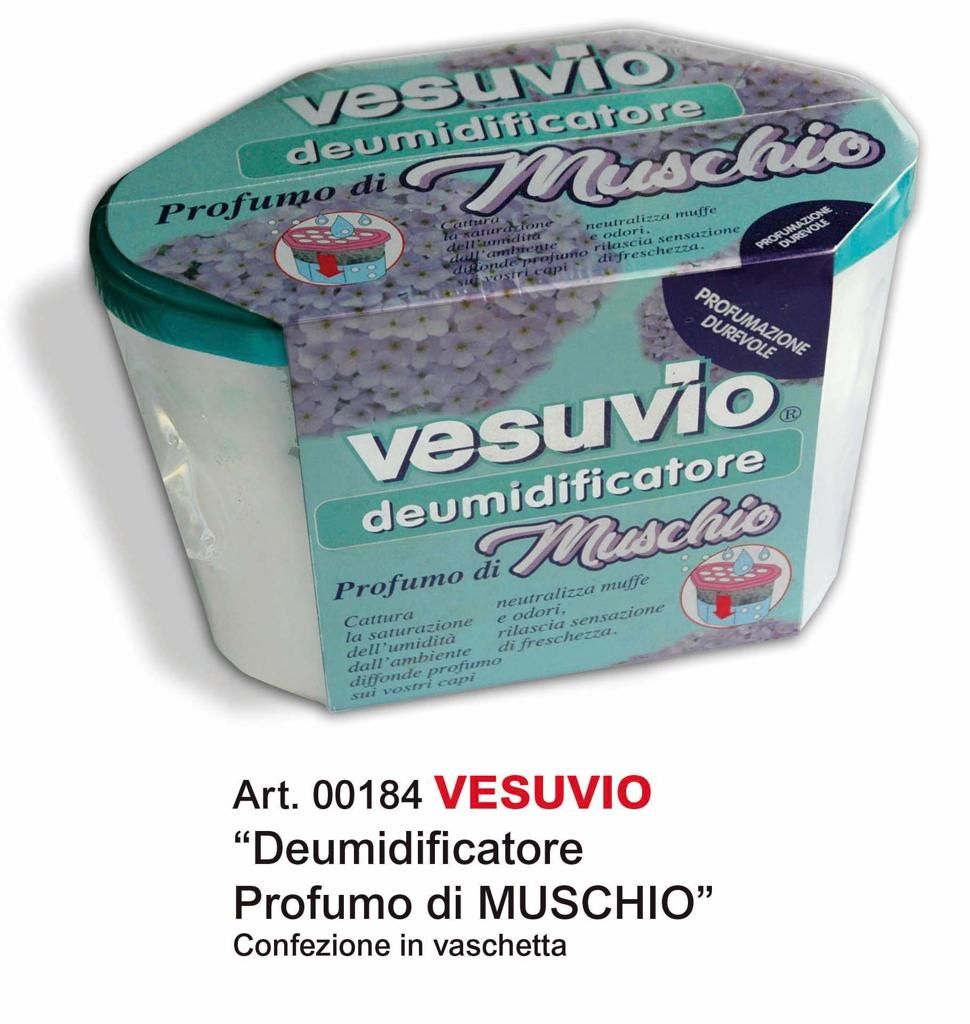 VESUVIO DEUMIDIFICATORE VASCHETTA 500ML MUSCHIO ART.00184