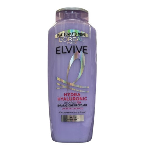 L'OREAL ELVIVE SHAMPOO 400ML HYDRA HYALURONIC CAPELLI DISIDRATATI