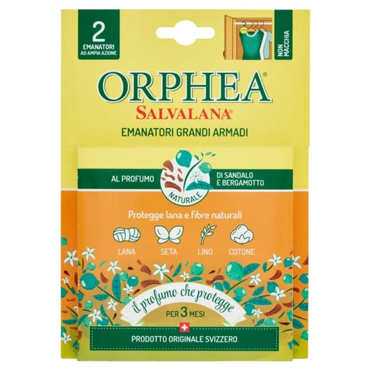 ORPHEA SALVALANA 2 EMANATORI GRANDI ARMADI SANDALO E BERGAMOTTO