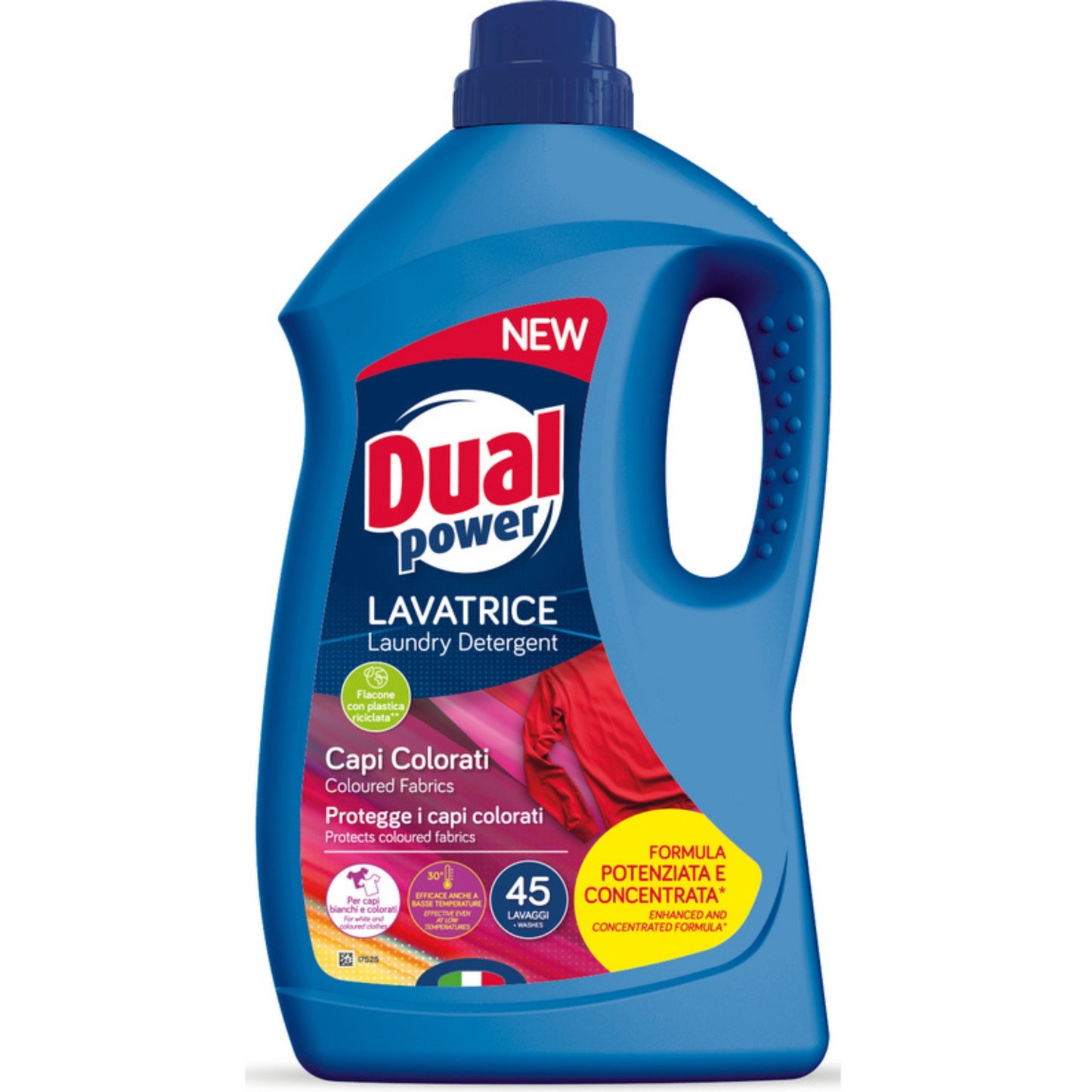 DUAL POWER LAVATRICE LIQUIDO 1,8L 45LAV. CAPI COLORATI