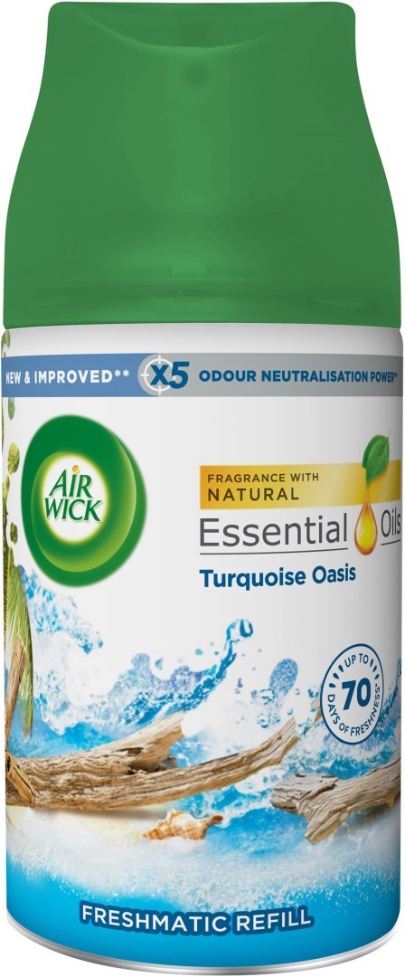 AIR WICK FRESHMATIC RICARICA 250ML OASI TURCHESI