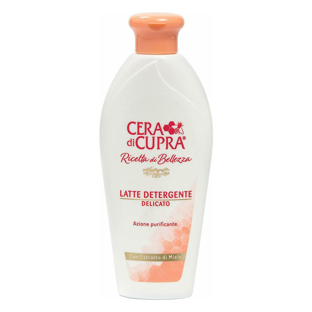 CERA DI CUPRA VISO LATTE DETERGENTE DELICATO 200ML AZIONE PURIFICANTE CON ESTRATTO DI MIELE