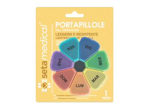 SETABLU MEDICAL PORTAPILLOLE FIORE SETTIMANALE 1PZ