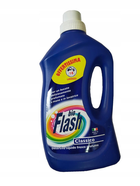 BIO FLASH LAVATRICE LIQUIDO 18LAV. 1L CLASSICO