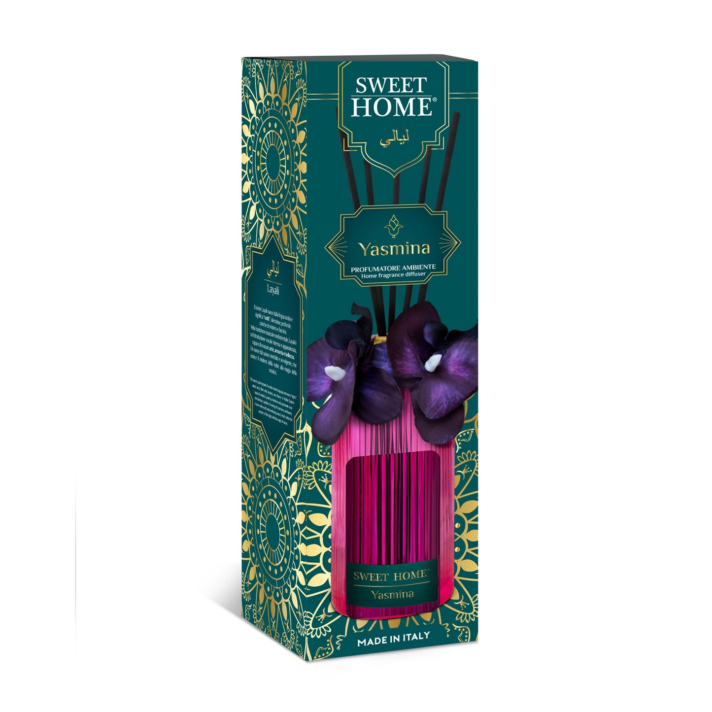 SWEET HOME ARABO LAYALI PROFUMATORE AMBIENTE A BASTONCINI 200ML YASMINA