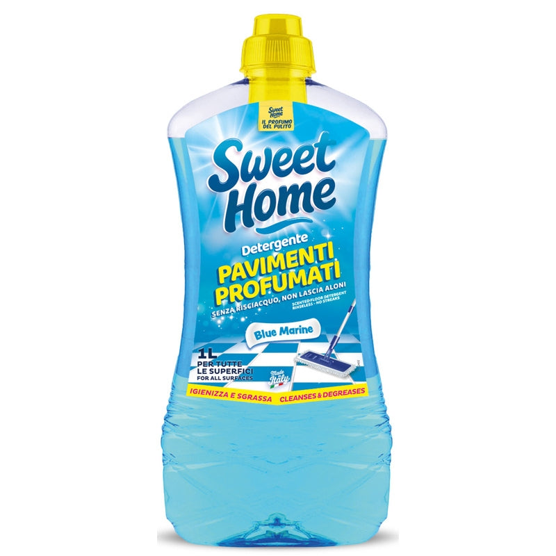 SWEET HOME DETERGENTE PAVIMENTI PROFUMATI 1L BLUE MARINE