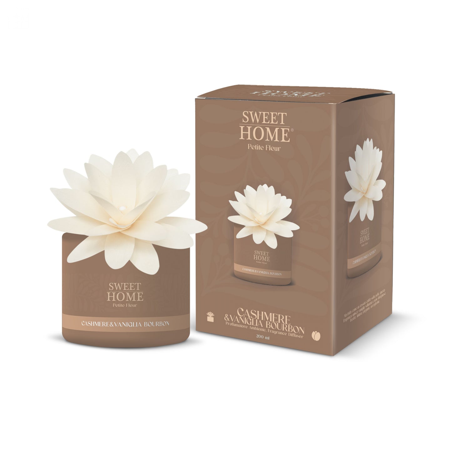 SWEET HOME PETITE FLEUR PROFUMATORE AMBIENTE 200ML CASHMERE & VANIGLIA BOURBON