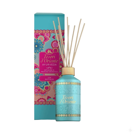 TESORI D'ORIENTE DIFFUSORE DI PROFUMO AROMATICO CON BASTONCINI 200ML AYURVEDA