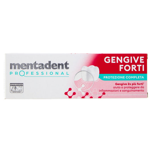 MENTADENT DENTIFRICIO 75ML PROFESSIONAL GENGIVE FORTI PROTEZIONE COMPLETA
