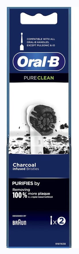 ORAL-B REFILL PURE CLEAN CARBONE X2