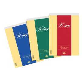 KING NOTES A5 60 FOGLI 80GR BIANCO