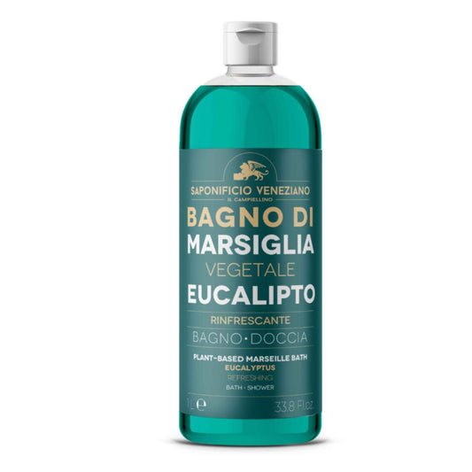 SAPONIFICIO VENEZIANO BAGNO DOCCIA 1L BAGNO DI MARSIGLIA VEGETALE EUCALIPTO RINFRESCANTE